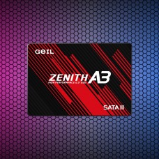 Твердотельный накопитель 500GB SSD GEIL A3AC16D500A ZENITH А3 2.5” SATA R500 W450MB/s GZ25A3-500G 