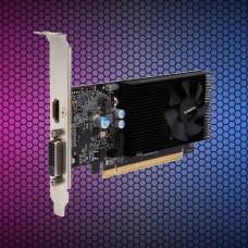 Видеокарта Gigabyte GeForce GT1030 Low profile 2Gb DDR4 64bit DVI HDMI GV-N1030D4-2GL