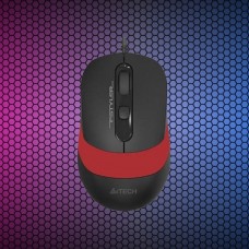 Мышь A4tech Fstyler FM10, Черный+красный