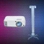 Интерактивная доска + проектор + крепление+ HDMI 15 метров